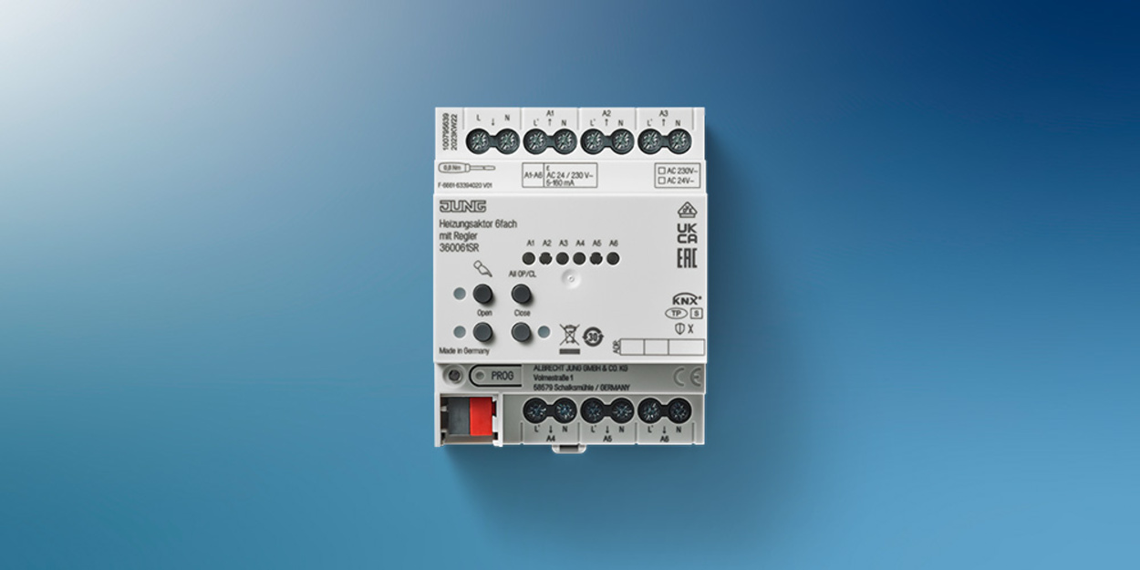 KNX Heizungsaktor 6-fach bei Stefan Kiessling Elektrotechnik in Münchberg