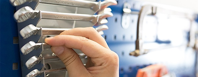 Werkstatt bei Stefan Kiessling Elektrotechnik in Münchberg