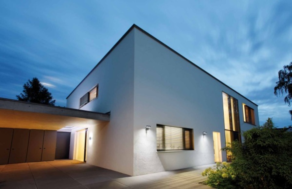Aussenbeleuchtung bei Stefan Kiessling Elektrotechnik in Münchberg