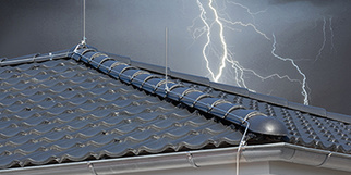 Äußerer Blitzschutz bei Stefan Kiessling Elektrotechnik in Münchberg
