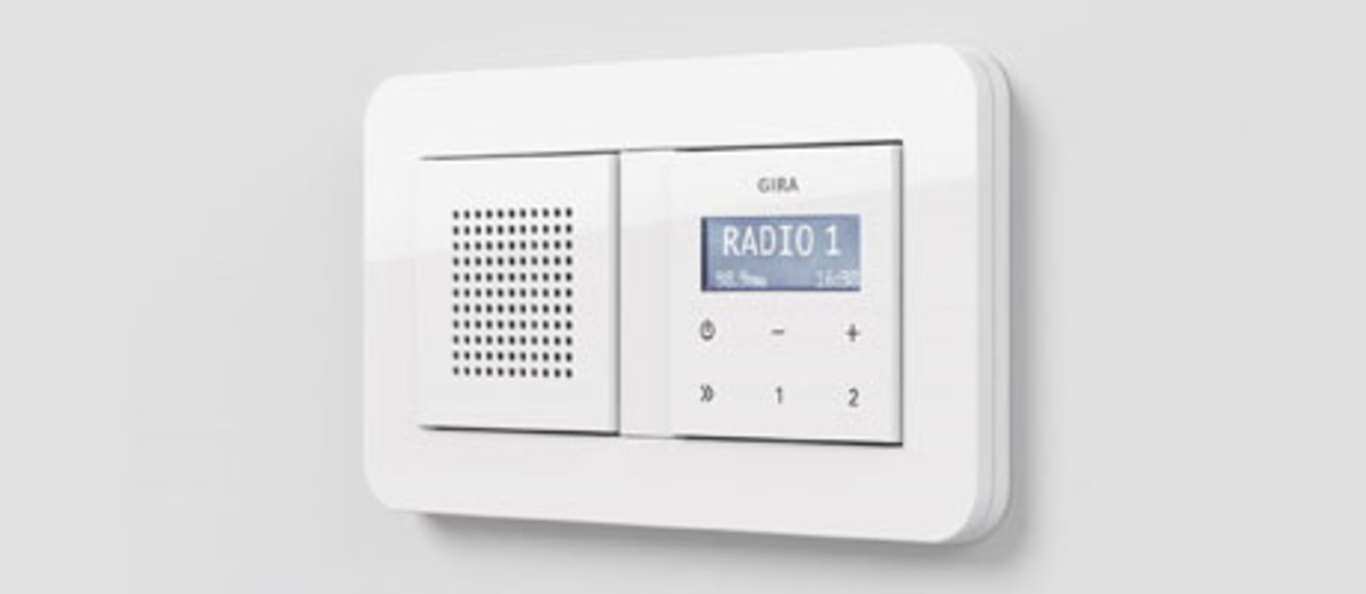 Gira Radio bei Stefan Kiessling Elektrotechnik in Münchberg