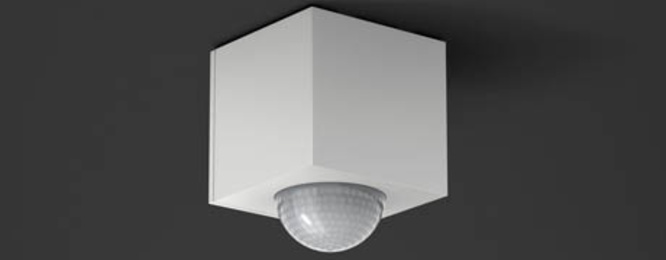 Gira Bewegungsmelder Cube bei Stefan Kiessling Elektrotechnik in Münchberg